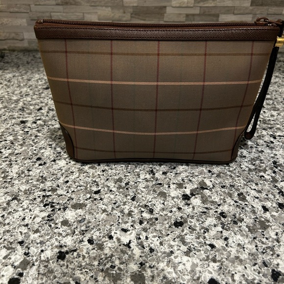 Burberry Brown Checkered Men's Bag - Picture 4 of 10